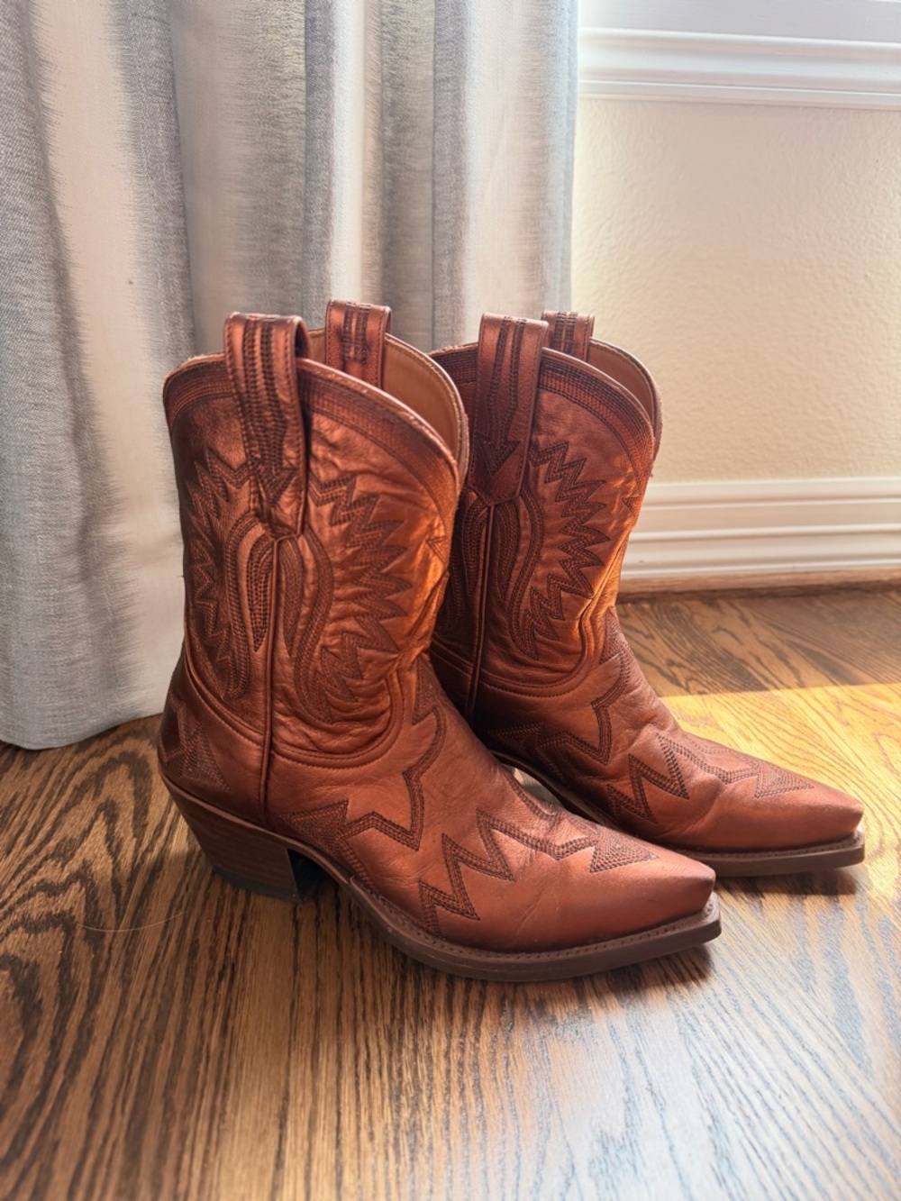 Miron Crosby - Maggie Metallic Burnt Orange